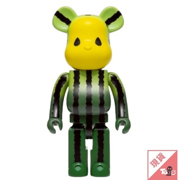 （現貨）BE@RBRICK 庫柏力克熊 x CLOT   西瓜  1000%第二彈 陳冠希 潮玩 聯名 草莓 玩具有毒