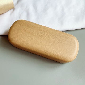 木紋框架眼鏡盒ins防壓便攜簡約日系個性墨鏡盒男眼鏡收納盒女