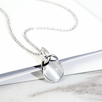 終極惡女經典復刻-風之鍊純銀項鍊