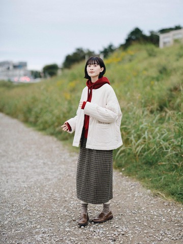 KOOW軟糯針織日系棉服 新雪麗高效暖絨輕盈絎縫棉衣