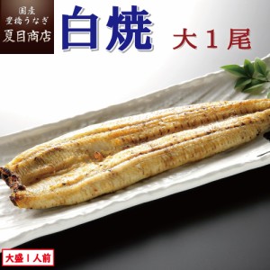 うなぎ 国産 白焼き 大155-180g×1尾 大盛1人前 豊橋うなぎ ウナギ 鰻 送料無料 お歳暮 クリスマス 誕生日 プレゼント 食べ物 真空パック