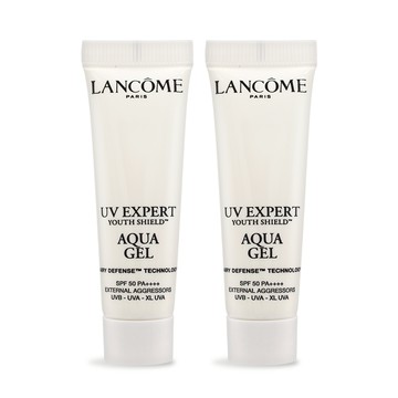 LANCOME 蘭蔻 超輕盈UV水凝露SPF50 PA++++(10ml)X2 新版