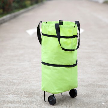 【購物車】 折疊購物袋超市購物拖輪包家用老年人便攜買菜車