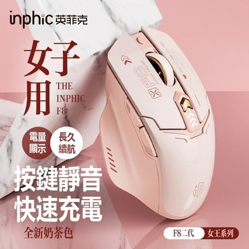 促銷 英菲克 A9 藍芽滑鼠 充電滑鼠 靜音 type-c充電 人體工學 遊戲電競辦公 藍芽滑鼠 光學 滑鼠 筆電滑鼠