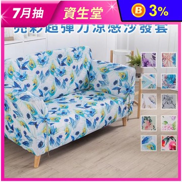 格藍傢飾 亮彩超彈力涼感沙發套 限量款\t\t