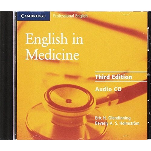 English in Medicine Audio CD: A Course in Communication Skills (Cambridge Professional English)