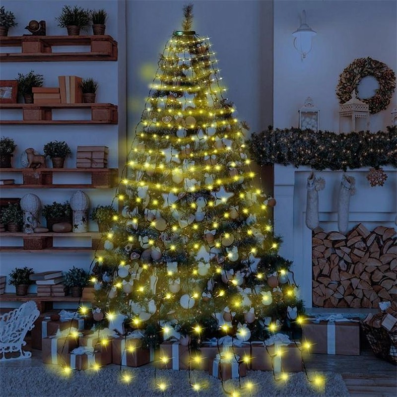 スーパーPayPay クリスマスツリーライト LED イルミネーション