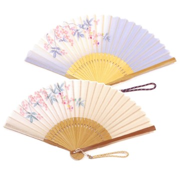 Kichijo Seven Color Folding Fan Folding Set