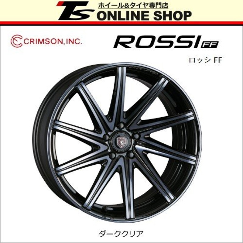 CRIMSON CLUB LINEA ROSSI FF 8.5J-20インチ (33) 5H/PCD114.3