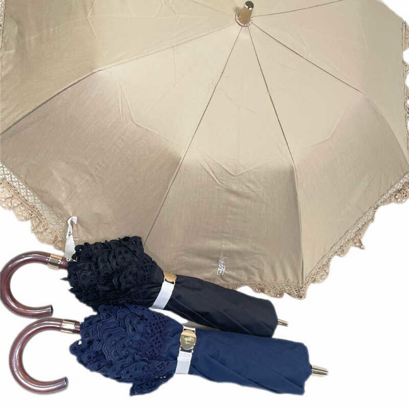 POLO RALPH LAUREN（ポロ ラルフ ローレン） 晴雨兼用パラソル（楽折