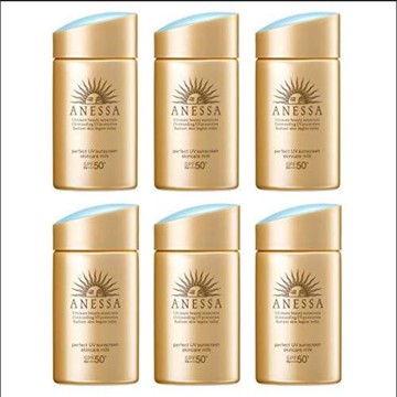 ANESSA Perfect UV Skin Care Milk A Sunscreen Citrus Sorpe Scent 60ml 6 Set