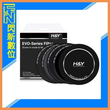 H&Y HD EVO系列 磁吸 減光鏡套組 95mm(95,公司貨)ND8/ND16/ND32