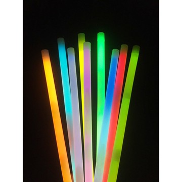 [冠岱]台灣製15吋螢光棒  385mm 大支螢光棒 鼓棒 排字 生存遊戲 發光棒 夜光棒 (20入散裝包賣場) 台灣製造