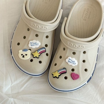 🇰🇷 韓國KKOBA 現貨 MAZZZZY sweet dreams 流星馬芬熊 愛心 鞋扣 洞洞鞋扣 crocs