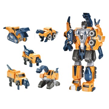 【啾愛你】磁力拚接恐龍機甲戰士