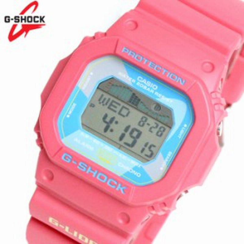 Casio カシオ G Shock G ショック Gライド Glx 5600 腕時計 デジタル Glx 5600vh 4 メンズ ピンク 激安 Sale 通販 Lineポイント最大1 0 Get Lineショッピング