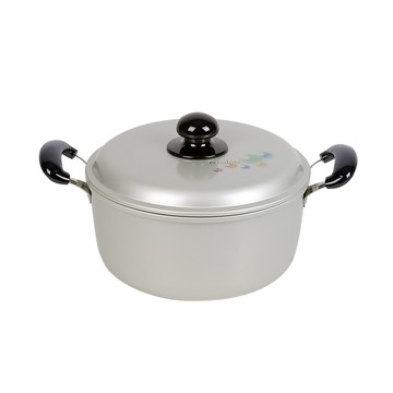 castino 【日本Hokua】 日本製輕量級雙耳湯鍋 24cm