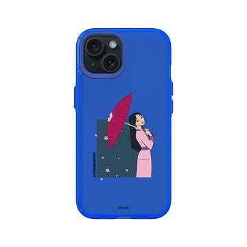 iPhone 15 Clear 激光藍 - 迪士尼-公主系列 Disney Princess - 公主專屬系列-花木蘭 木蘭