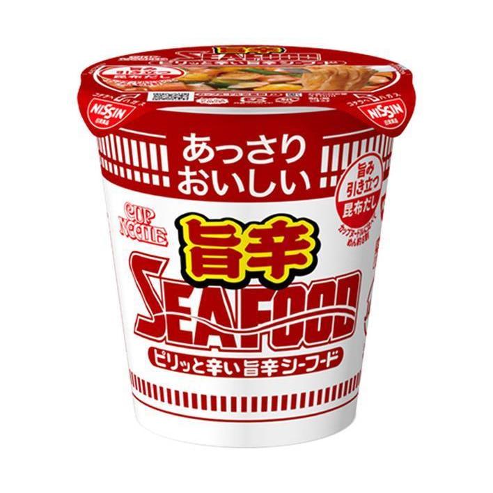 日清食品 あっさりおいしいカップヌードル 旨辛シーフード 58g×20個入｜ 送料無料