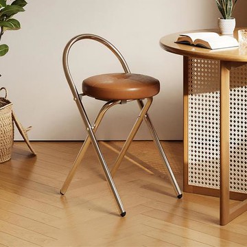 HappyLife 皮革墊折疊椅 Y12441