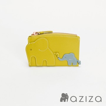 aziza URI大手牽小手零錢包 新芽綠