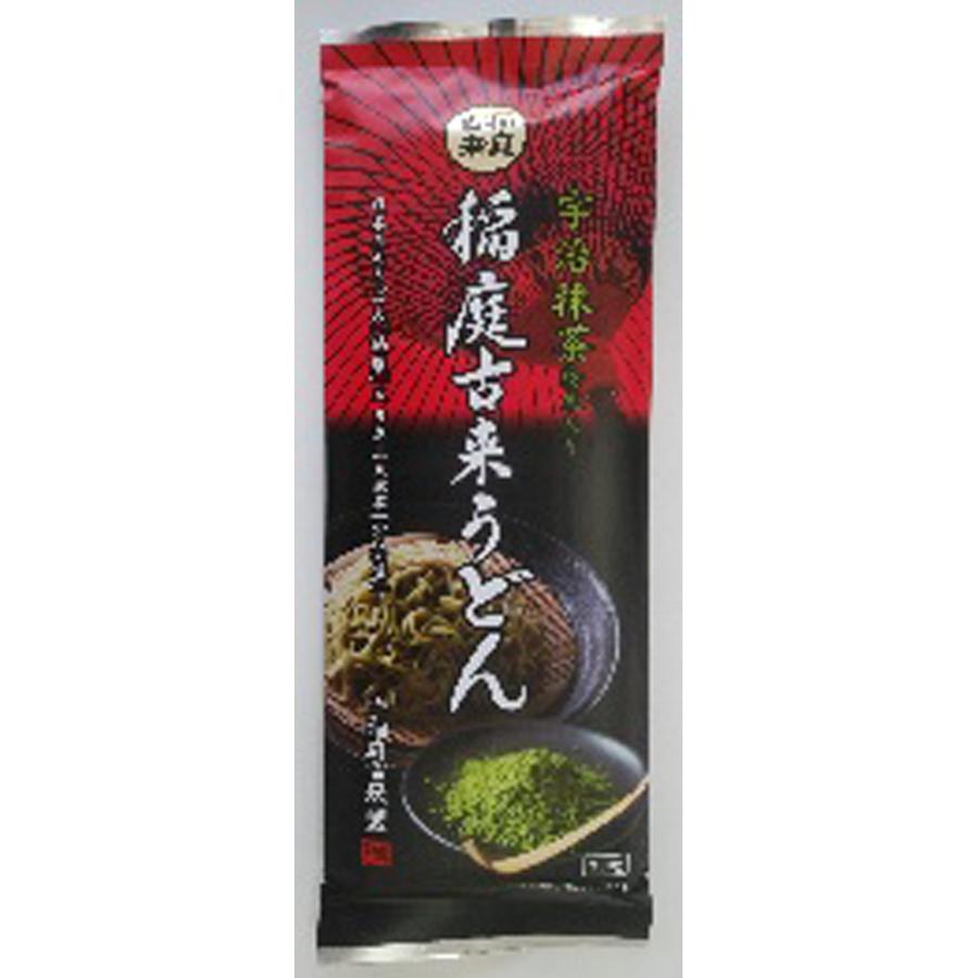 宇治抹茶粉末入り稲庭古来うどん300g