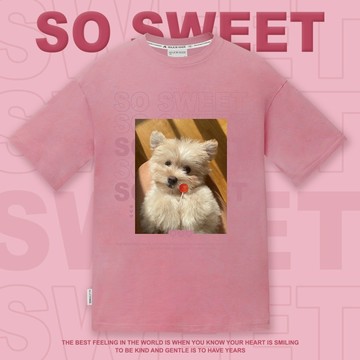 【MAJOR MADE】甜心棒棒糖狗短TEE