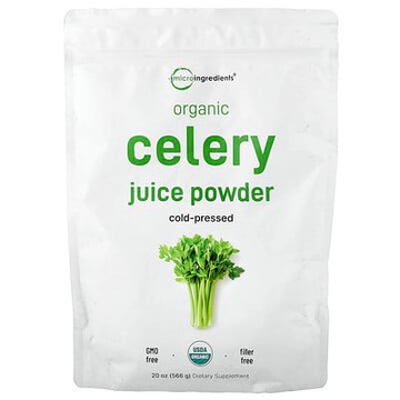 Micro Ingredients, Organic Celery Juice Powder, 20 oz (566 g)