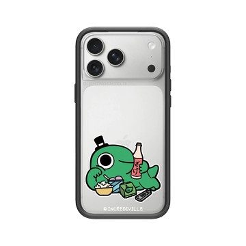 iPhone 17 Pro Max Mod NX -邊框背蓋組合 (相機按鈕) 黑 - 怪奇事物所 Incrediville - 所長的酒池肉林