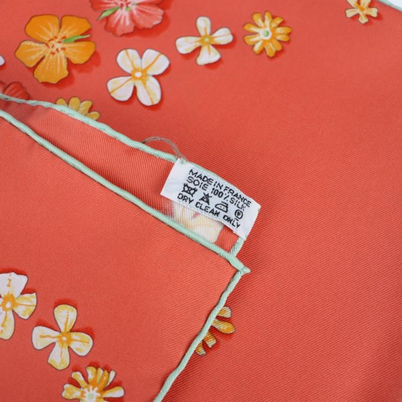 新品未使用展示品 HERMES エルメス FLOWER POWER カレ90 スカーフ ...