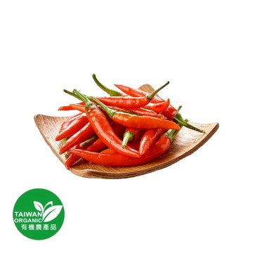 [家速配]有機朝天椒100g/盒