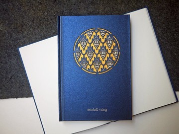 客製商品 雷射雕刻 金玉滿堂-精裝筆記書 可雕刻文字姓名