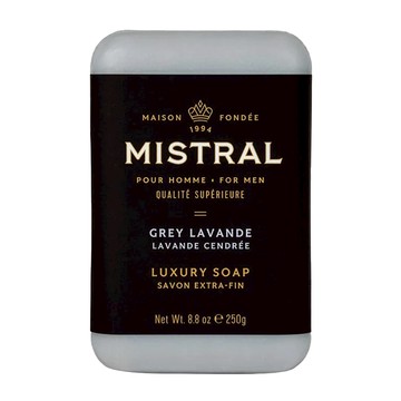 美國 Mistral 莊園薰衣草香水沐浴皂 250g 奢華香氛 溫和潔淨  1個