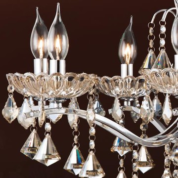 【大巨光】華麗風 E14x8 水晶燈_吊燈-大(BM-50491)