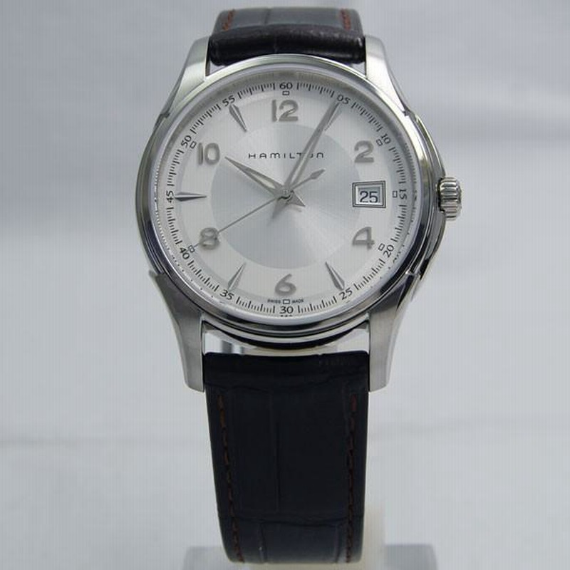 ハミルトン Hamilton ジャズマスター ジェント QZ シルバー