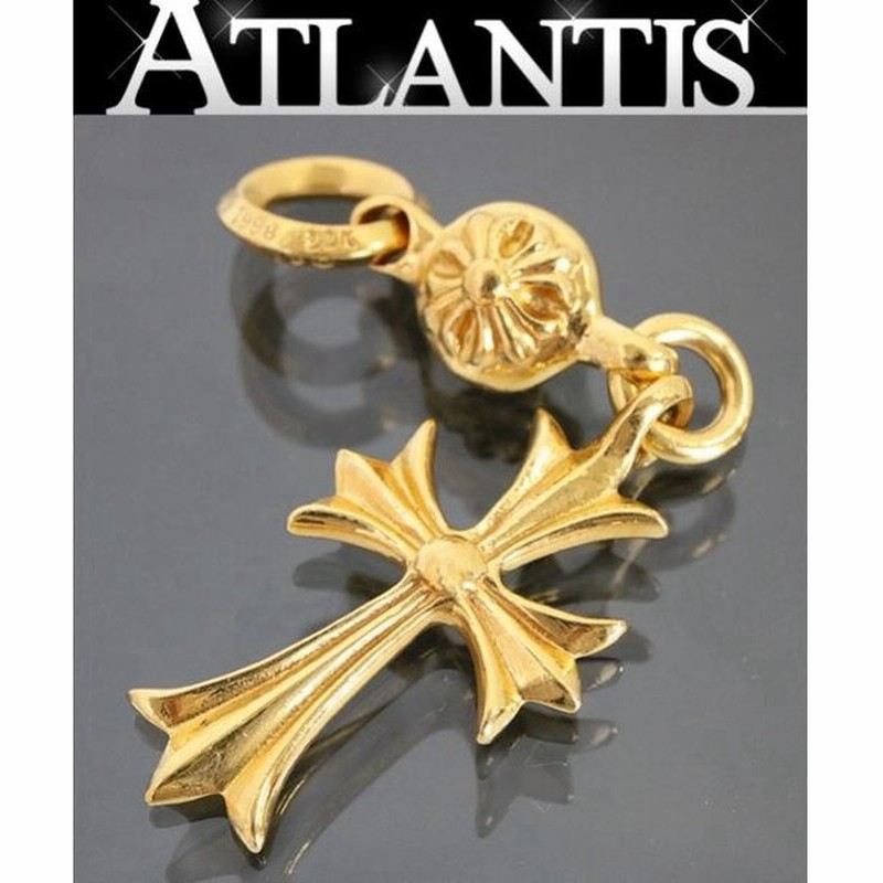 Chrome Hearts 銀座店 Sale クロムハーツ 22ｋ 1ボールタイニー Chクロス ネックレス トップ ペンダント チャーム ゴールド 通販 Lineポイント最大0 5 Get Lineショッピング