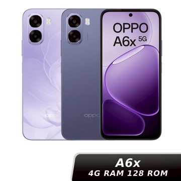 【神腦生活】[贈藍牙耳機+充電線]OPPO A6x 5G 4G/128G