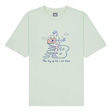 New Balance x PK Guitar Graphic T-Shirt 'Light Blue'