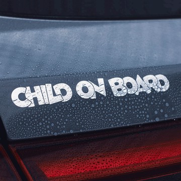 CHILD ON BOARD/C/車貼、貼紙 SunBrother孫氏兄弟