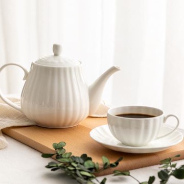 歐式小奢華北歐簡約陶瓷家用咖啡杯套裝咖啡杯碟骨瓷英式下午茶杯