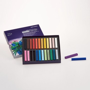 雄獅 硬式粉彩 24色 /盒 HP-24【APP滿額下單10%點數(單一帳號最高5000點)】1/31止