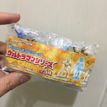 現貨 奧特曼 超人力霸王 小人偶 日本帶回 五隻一組 全新未拆