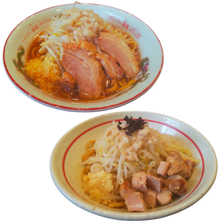 ［らー麺シャカリキ］“ガッツリ”らー麺＆まぜSOBA各2食入 ［らー麺シャカリキ］“ガッツリ”らー麺＆まぜＳＯＢＡ各２食入