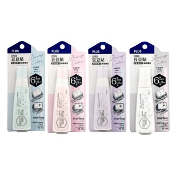 PLUS Dreamy color 豆豆貼(6mm)-白/藍/紫/粉