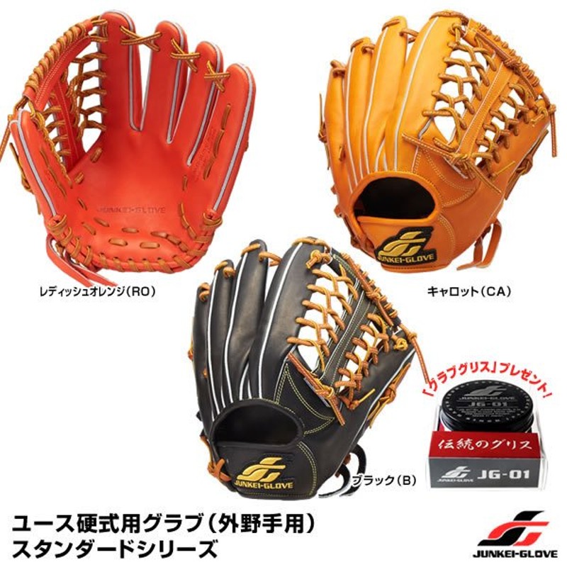 あすつく対応】ジュンケイグラブ（JUNKEI GLOVE） JG-7382H ユース硬式用グラブ（外野手用） スタンダードシリーズ グローブ 通販  LINEポイント最大1.0%GET | LINEショッピング