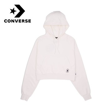 【Converse官方旗艦店】長袖帽T_女性_10027616-A02