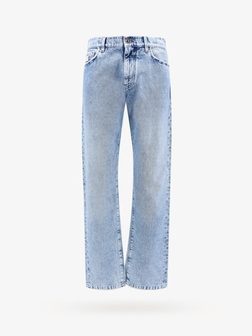 Cotton jeans with medusa detail - VERSACE - gender_Man