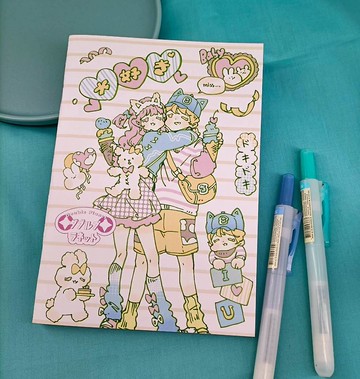 DP052_双星樂園空白筆記本F /blank notebook F