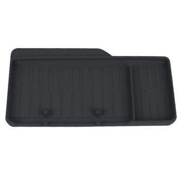 螢幕後ETC收納盒  手機放置更便利  隱藏式收納  矽膠材質  清洗簡單  黑色  Model 3/Y