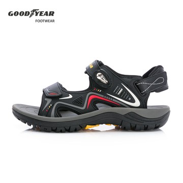 GOODYEAR 【光速】男款磁扣運動涼鞋-黑/ GAMS53750